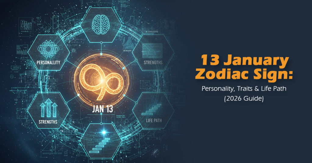 13 January Zodiac Sign: Personality, Traits & Life Path (2026 Guide)