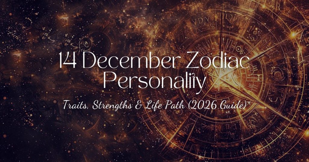 14 December Zodiac Personality: Traits, Strengths & Life Path (2026 Guide)