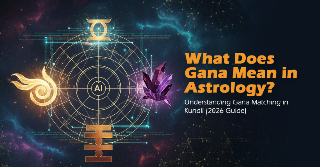 What Does Gana Mean in Astrology? Understanding Gana Matching in Kundli (2026 Guide)